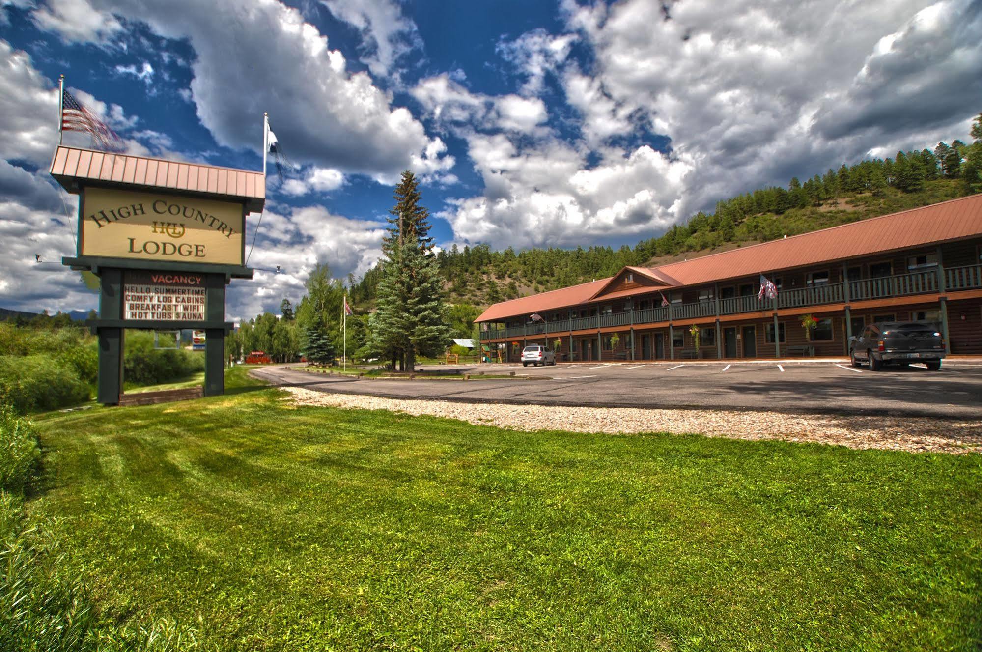 High Country Lodge And Cabins Pagosa Springs Exterior foto